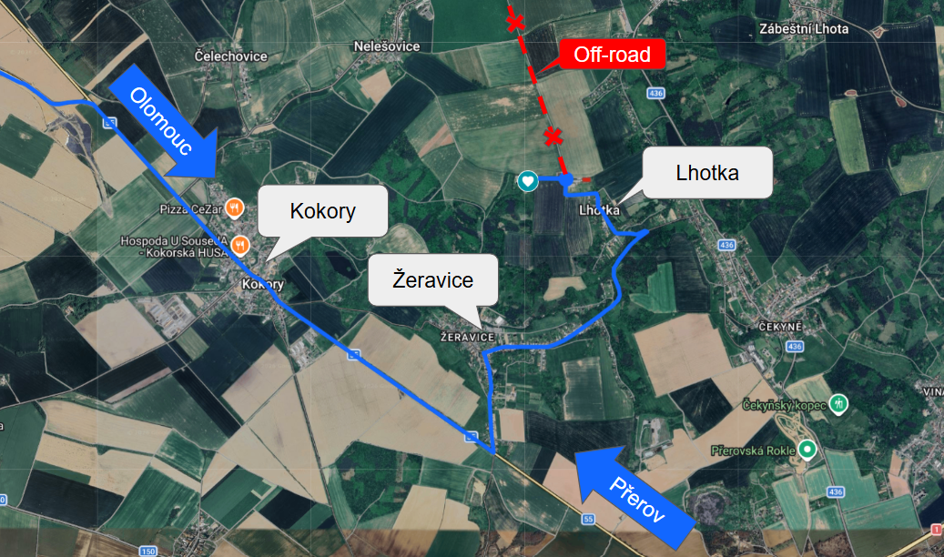 Kudy k nám aneb ne vždy je dobré slepě věřit GPS!